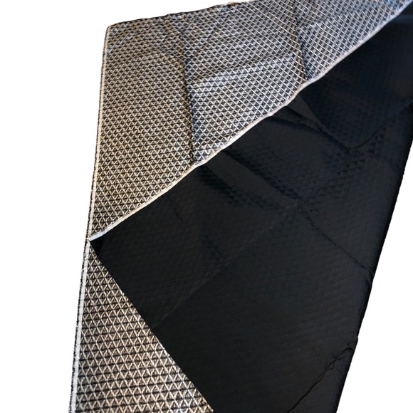 Black Quilted Upholstery Craft & Sewing Fabric - Picture 5 of 16